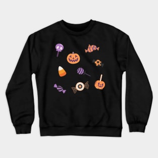 Cute Halloween Candy Crewneck Sweatshirt